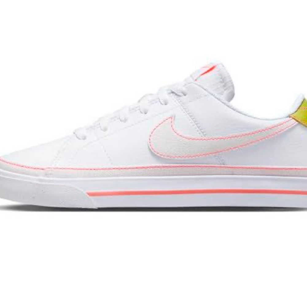 Nike Court Legacy white phantom/hot punch 💞